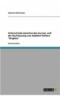 Unterschiede zwischen der Journal- und der Buchfassung von Adalbert Stifters 