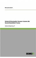 Unterrichtsstunde: Kennen lernen der Gewichtseinheit Tonne