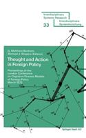 Thought and Action in Foreign Policy