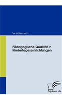 Pädagogische Qualität in Kindertageseinrichtungen: (German)