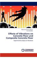 Effects of Vibrations on Concrete Floor and Composite Concrete Floor