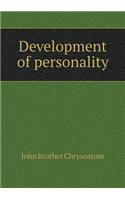 Development of personality: (English)