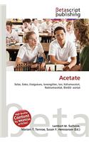 Acetate: (German)