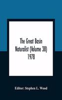 Great Basin Naturalist (Volume 38) 1978