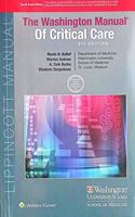 the washing ton manual of critical care