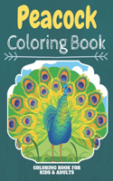 Peacock Coloring Book