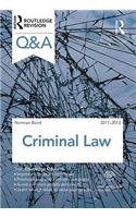 Q&A Criminal Law 2011-2012