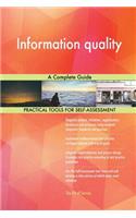 Information quality A Complete Guide