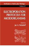 Electroporation Protocols for Microorganisms