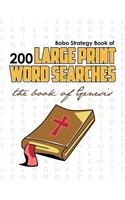 Bobo Strategy Book of 200 Large Print Word Searches