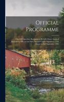 Official Programme [microform]