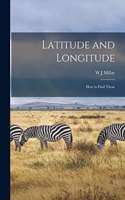 Latitude and Longitude