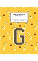 Primary Composition Notebook Grades K-2 Story Journal G