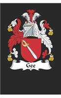 Gee: Gee Coat of Arms and Family Crest Notebook Journal (6 x 9 - 100 pages)