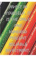 Invest in yourself. It is the only one hundred percent reliable investment.