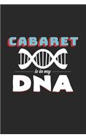 Cabaret DNA: 6x9 Cabaret - dotgrid - dot grid paper - notebook - notes