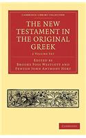 New Testament in the Original Greek 2 Volume Paperback Set