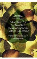 Education for Sustainable Development in Further Education