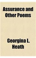 Assurance and Other Poems