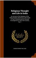 Religious Thought and Life in India