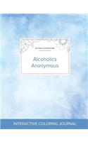 Adult Coloring Journal: Alcoholics Anonymous (Butterfly Illustrations, Clear Skies)