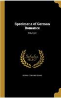 Specimens of German Romance; Volume 2