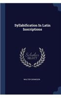 Syllabification In Latin Inscriptions