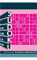 Sudoku Vol 3 Extreme to Grand Master