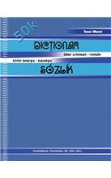 Dictionar Tatar Crimean - Roman, Kirim Tatarsa - Kazaksa Sozlik