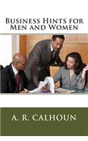 Business Hints for Men and Women