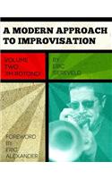 A Modern Approach to Improvisation, Volume 2: The Improvisational Style of Jim Rotondi