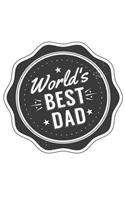 World's Best Dad: Dads Memory Books V4