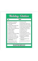 Holiday Citation Nifty Note
