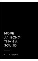 More an Echo Than a Sound