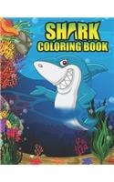 Shark coloring Book