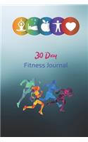 30 Days Fitness Journal