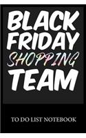 Black Friday Shopping Team: To Do & Dot Grid Matrix Checklist Journal Daily Task Planner Daily Work Task Checklist Doodling Drawing Writing and Handwriting & Calligraphy