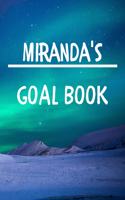 Miranda's Goal Book: New Year Planner Goal Journal Gift for Miranda / Notebook / Diary / Unique Greeting Card Alternative