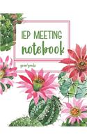 IEP Meeting Notebook: Parent Planner Makes IEP Process Easier! Keep Special Education Information Organized - Contacts, Notes, Accommodations, Modifications. Use This Log