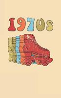 1970s Roller Skates Notebook