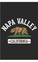 Napa Valley California: Napa Valley California Journal/Notebook Blank Lined Ruled 6x9 100 Pages