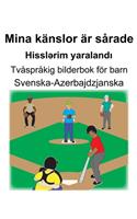 Svenska-Azerbajdzjanska Mina känslor är sårade/Hissl&#601;rim yaraland&#305; Tvåspråkig bilderbok för barn