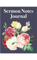 Sermon Notes Journal: An Inspirational Worship Notebook