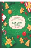 Christmas Notebook: Ruled Notebook Lined School Journal Christmas Cover - 120 Pages - 6 x 9" - Black (Composition Books) - Christmas gift