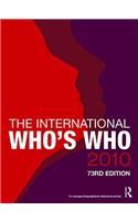 The International Who's Who 2010