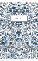 Journal: Vintage Floral Design - Journal, Notebook, Diary (College Ruled)