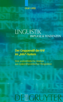 Gruppenstil der RAF im "Info"-System: Eine Soziostilistische Analyse Aus Systemtheoretischer Perspektive