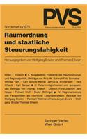 Raumordnung und staatliche Steuerungsfähigkeit