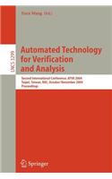 Automated Technology for Verification and Analysis: Second International Conference, Atva 2004, Taipei, Taiwan, Roc, October 31 - November 3, 2004. Proceedings