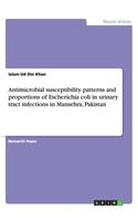 Antimicrobial susceptibility patterns and proportions of Escherichia coli in urinary tract infections in Mansehra, Pakistan